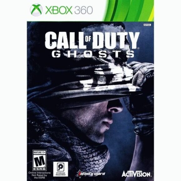 Call of Duty: Ghosts Activision Xbox 360 Backward Compatible 2 Discs Tested - Picture 1 of 7
